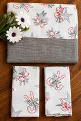 Bedsheets - King daily use border bedsheets