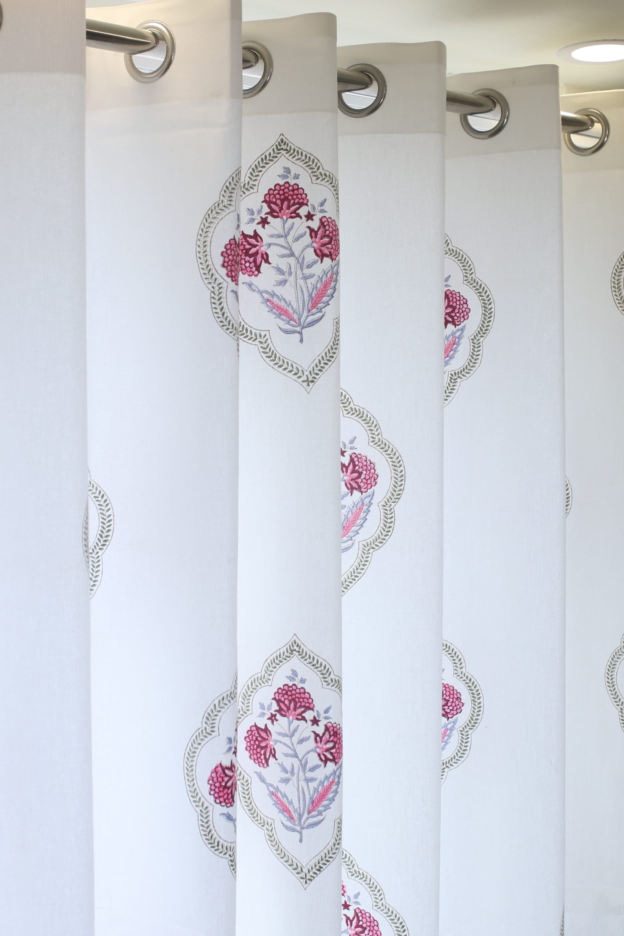 Curtains - Handblock printed curtains
