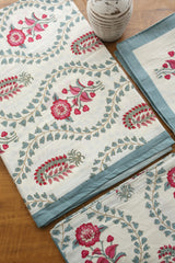 Bedsheets - Handblock queen rajwada print bedsheets