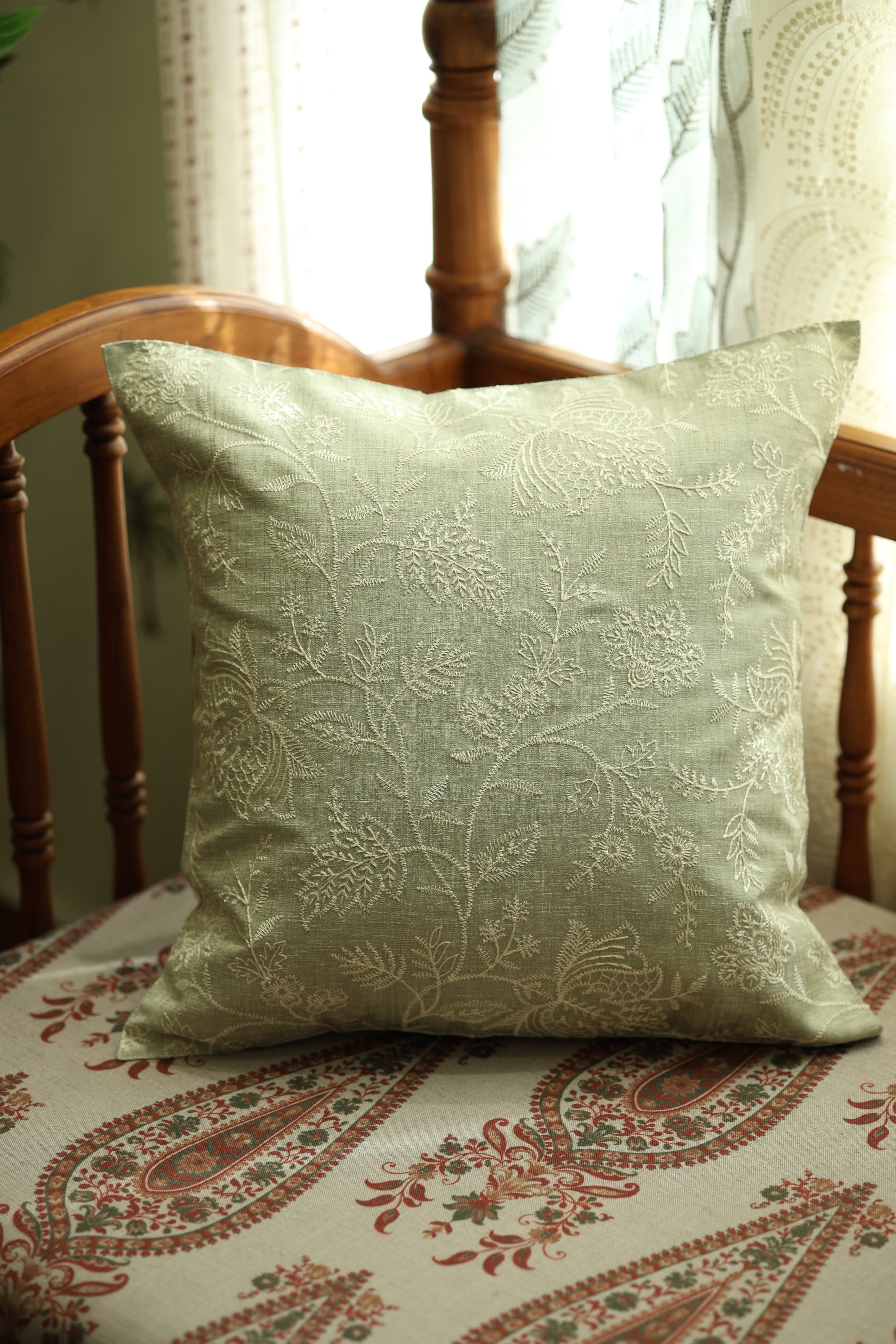 Cushion covers - 16*16 inches embroidery