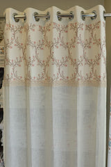 Curtains-Premium embroidery designer sheer curtains