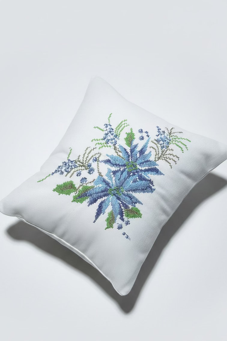 Cushion covers - 12*12 inches Cross Stitch sembroidery