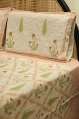 Spread : Handblock Jute Bedspread
