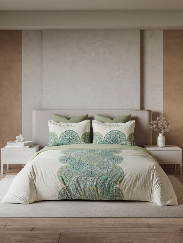 Bedsheets - Queen premium soft cotton bedsheet Digital print DD