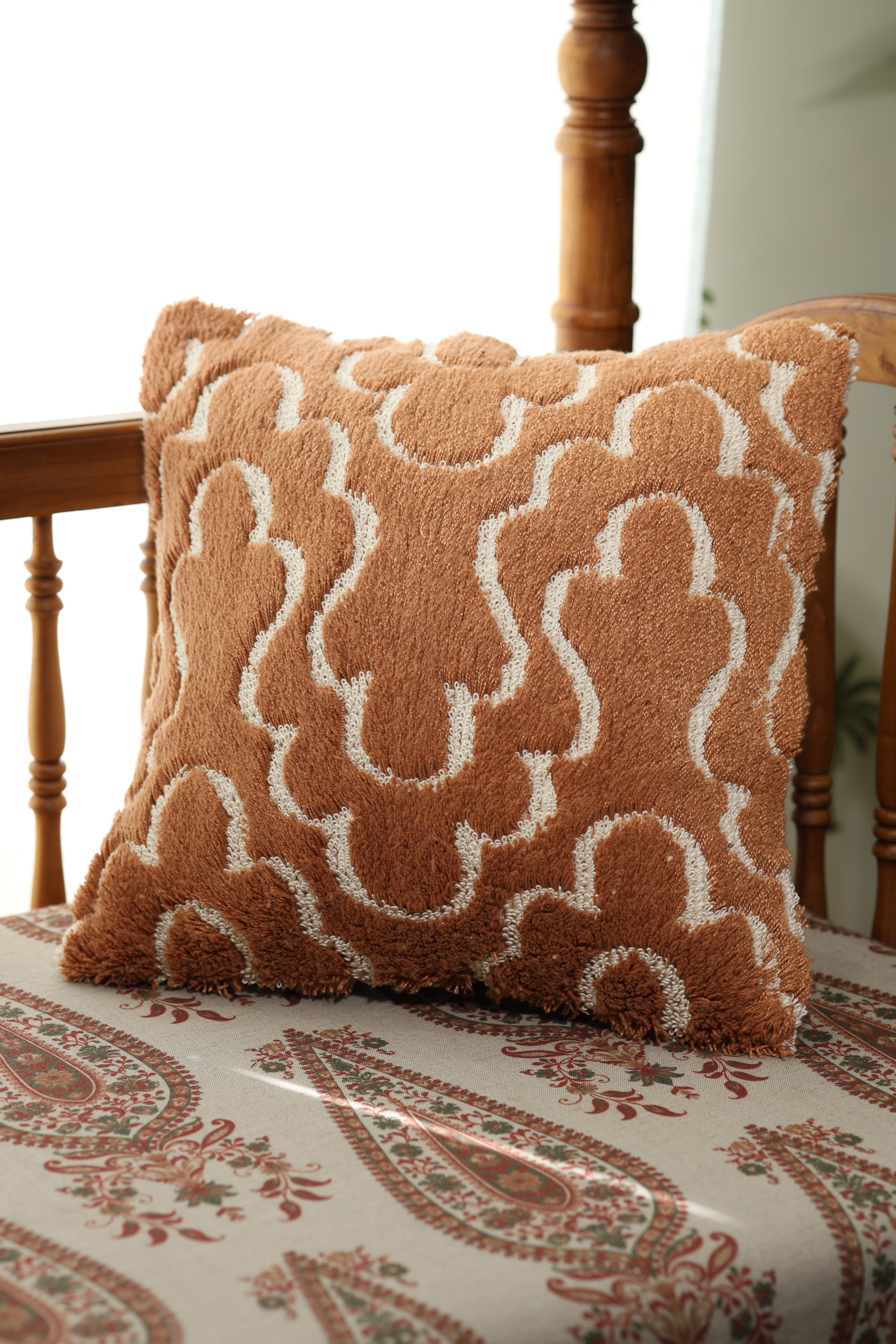 Textured  Tufted Cushion Covers