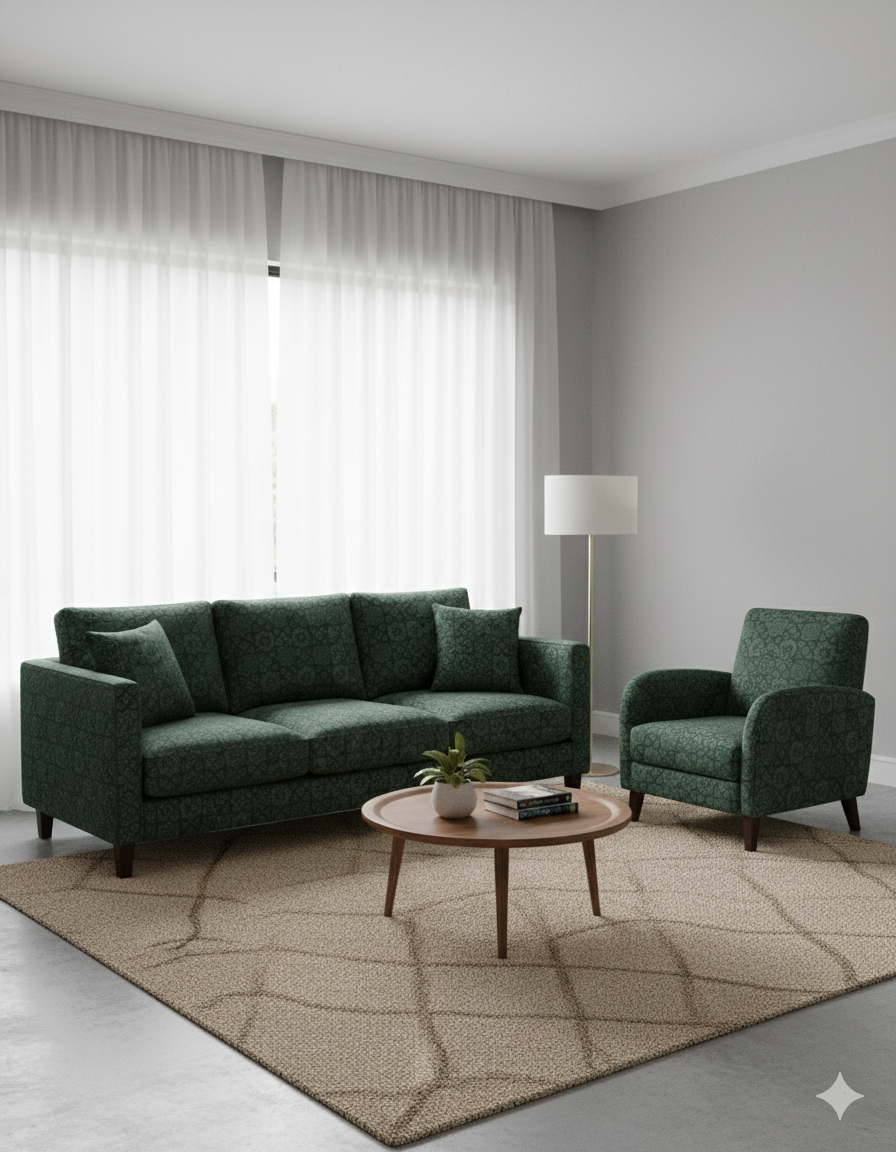 Upholstery fabrics -Ajrakh(Bughti)