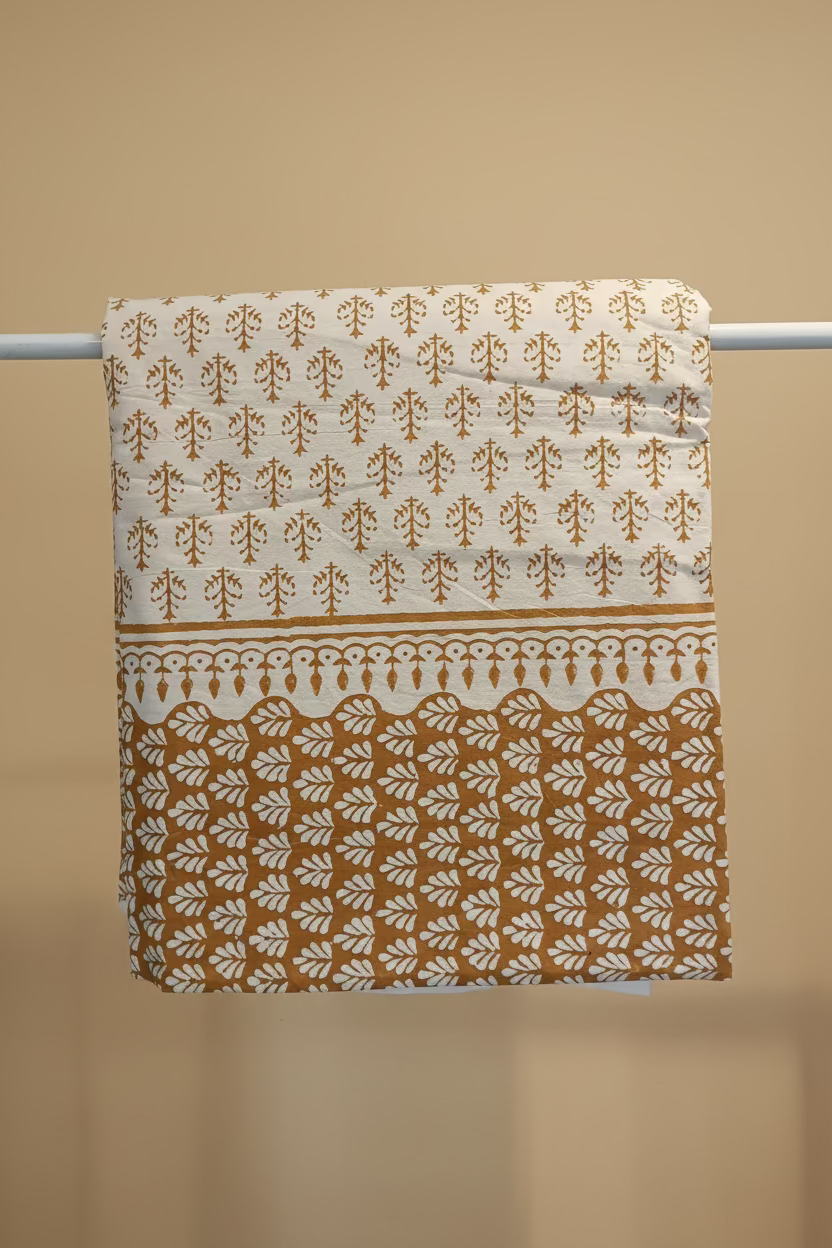 Bedsheets -  Super King Handblock cotton bedsheets