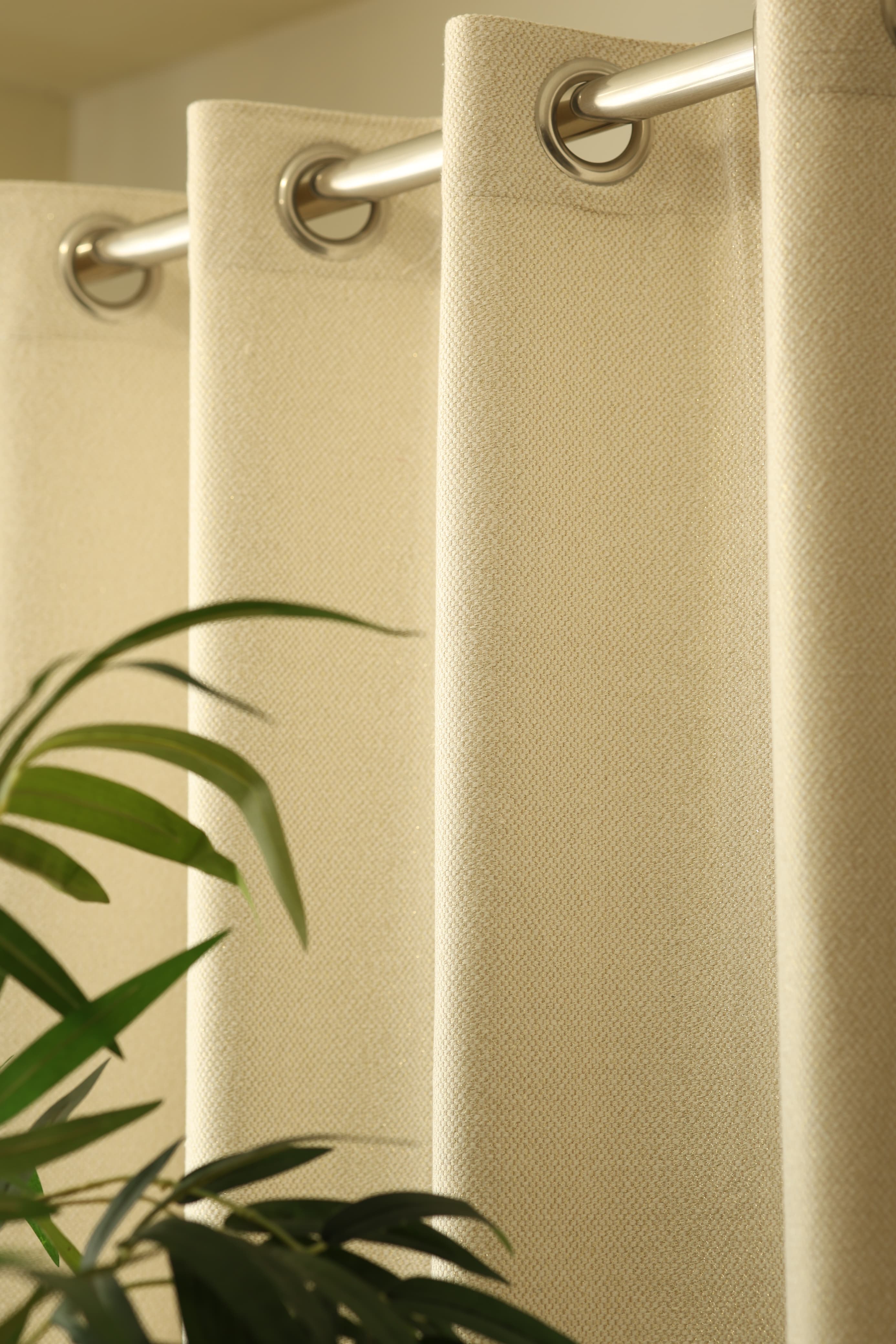 Curtains - opaque curtains glittering