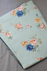 Bedsheets - King anokhi Quilted pillow cover bedsheets pastel exc
