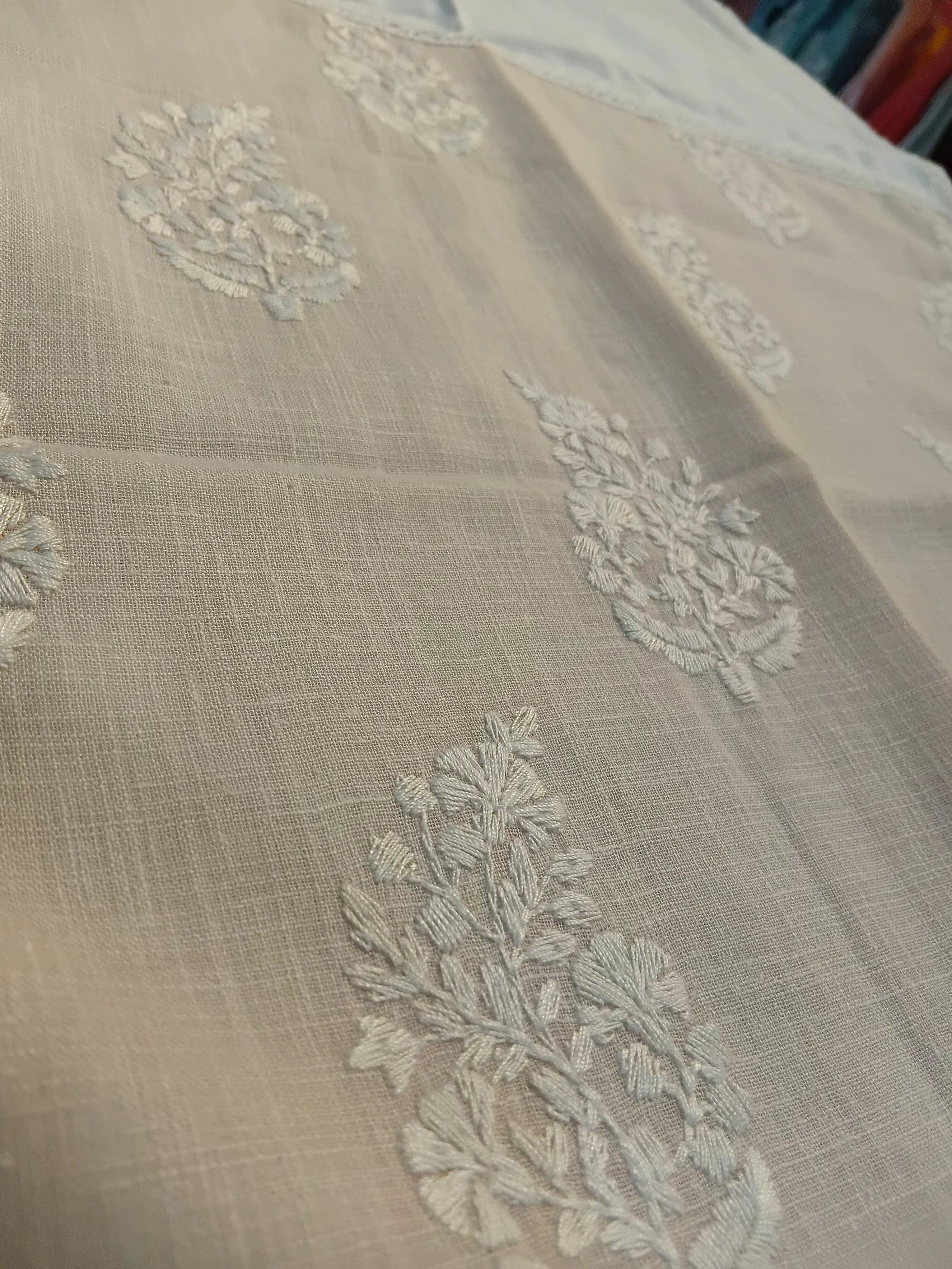 Premium embroidery designer Chair / sofa back - 3+1+1 set