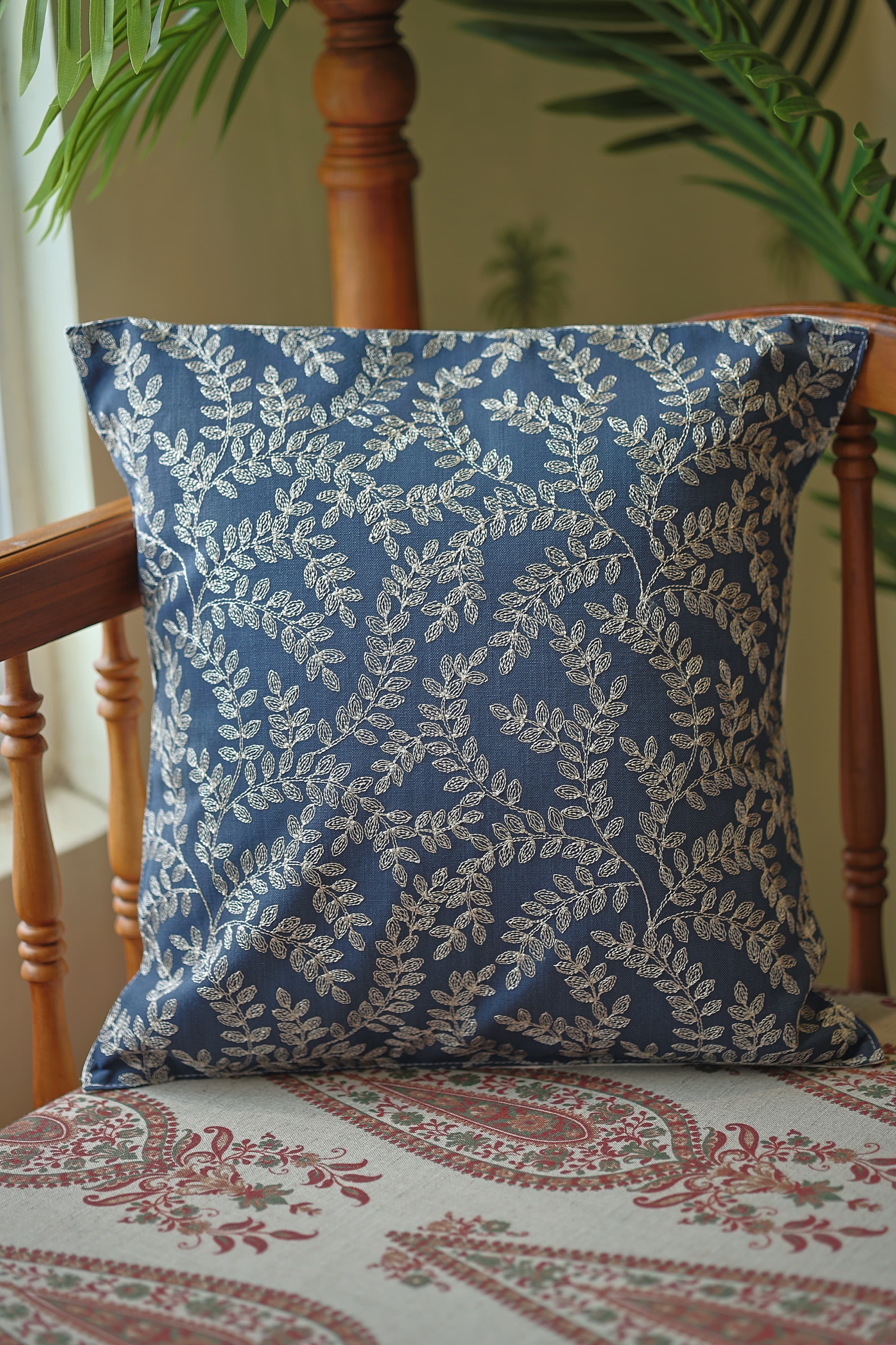 Cushion covers:premium designer embroidered Prebooking