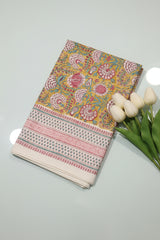 Bedsheets - Queen Mugal premium handblock cotton bedsheets