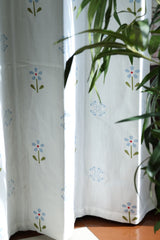 Curtains - Daisy Bloom Printed Opaque Curtain
