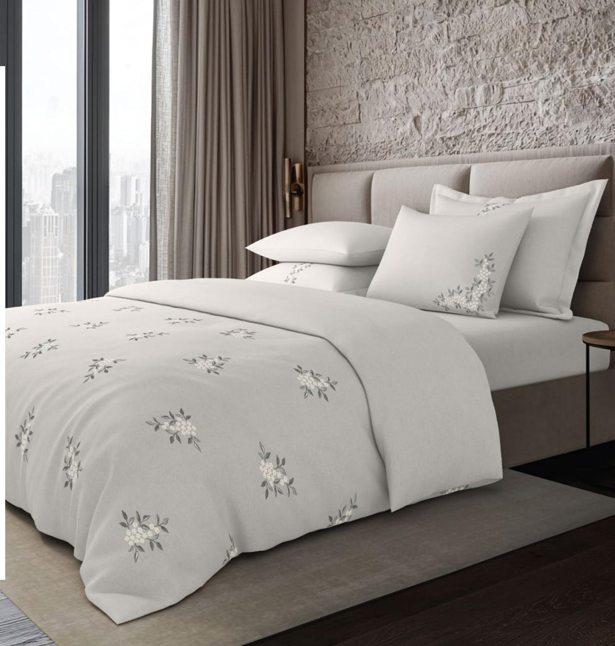 Bedsheets - King Premium machine embroidery bedsheets Sansaar : Saembro