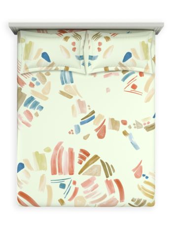 Bedsheets - King premium soft cotton bedsheet Digital Print DD (Radiance)