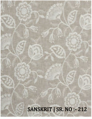 Fabric only Curtains -Premium embroidered designer curtains opaque