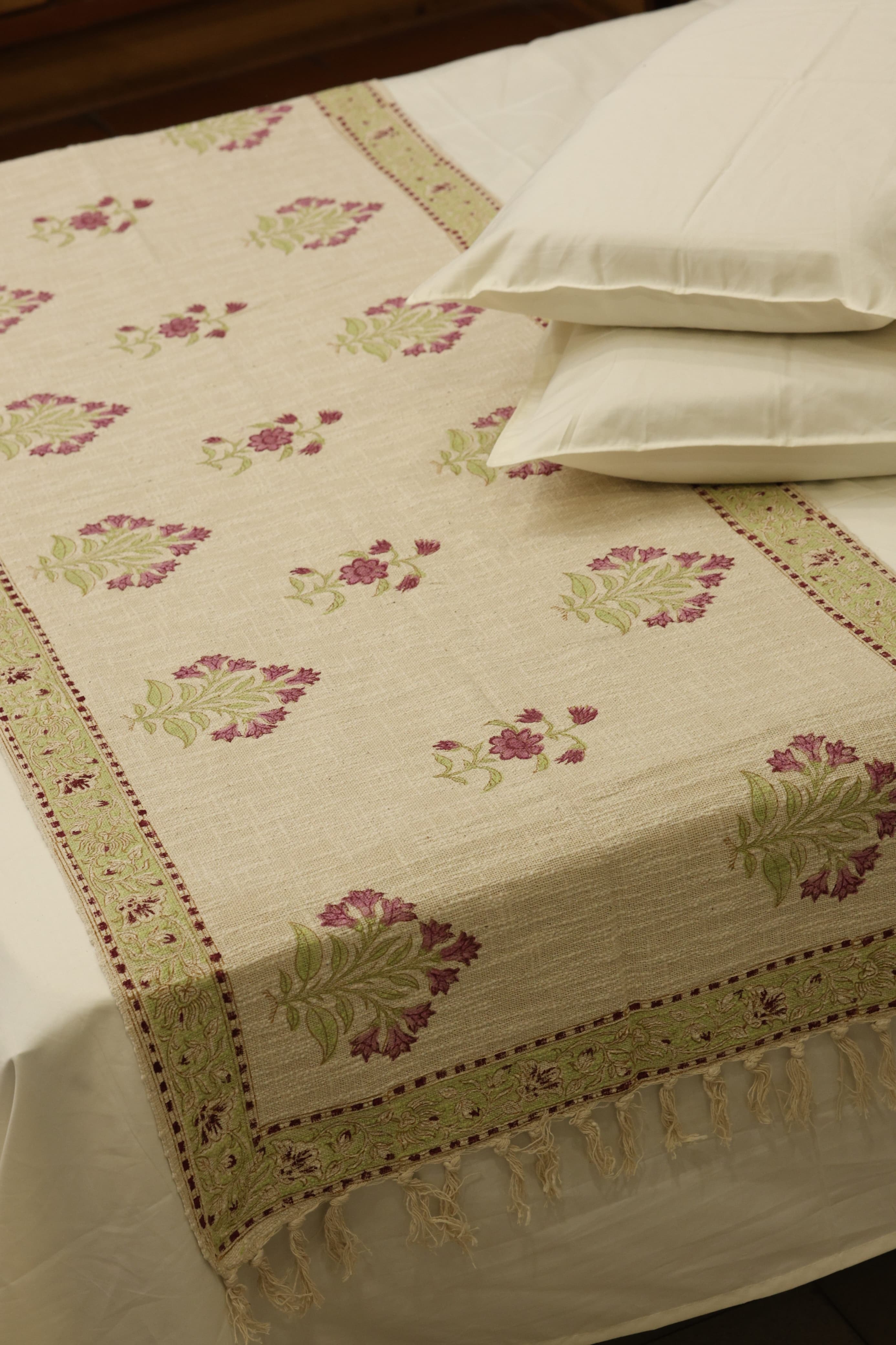 Jute Bed Runner