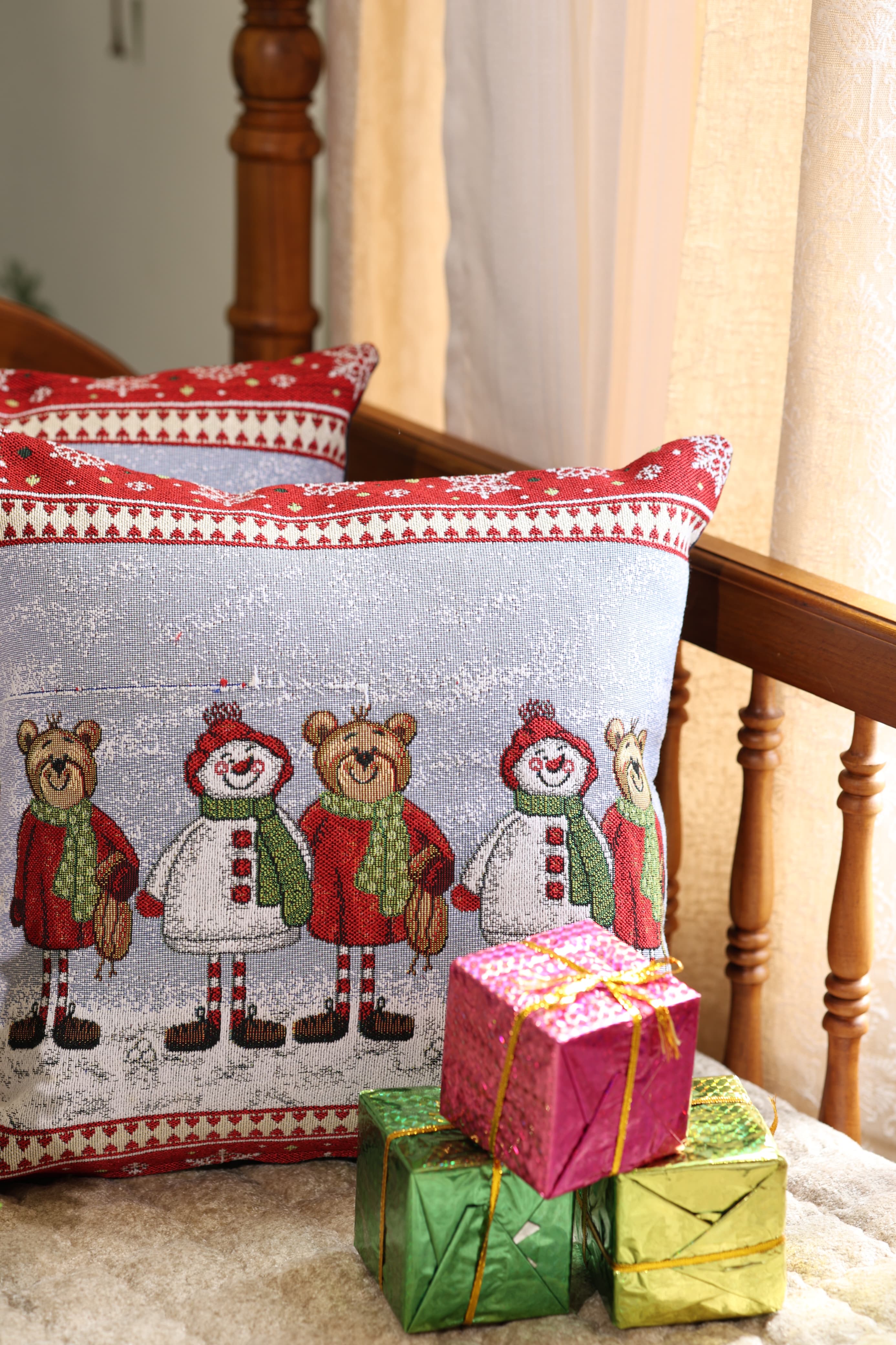 Cushion covers - Xmas edition jacuard