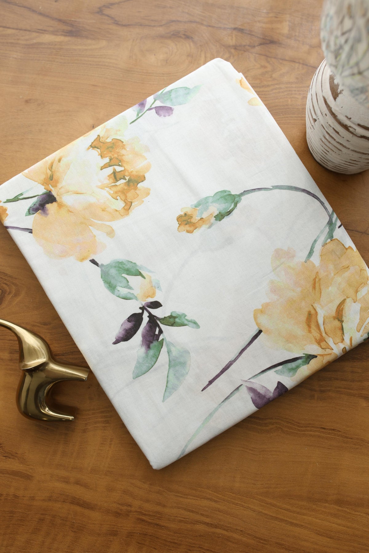 Bedsheets - King premium soft cotton bedsheet Digital Print DD   (Radiance)