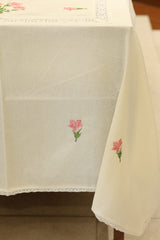 Table cloths-8 seater cross stitch embroidered