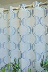 Curtains -Premium embroidered sheer curtain