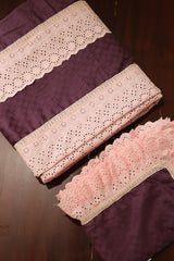Bedsheets - Premium designer king Ruffle Bedsheets dd lace