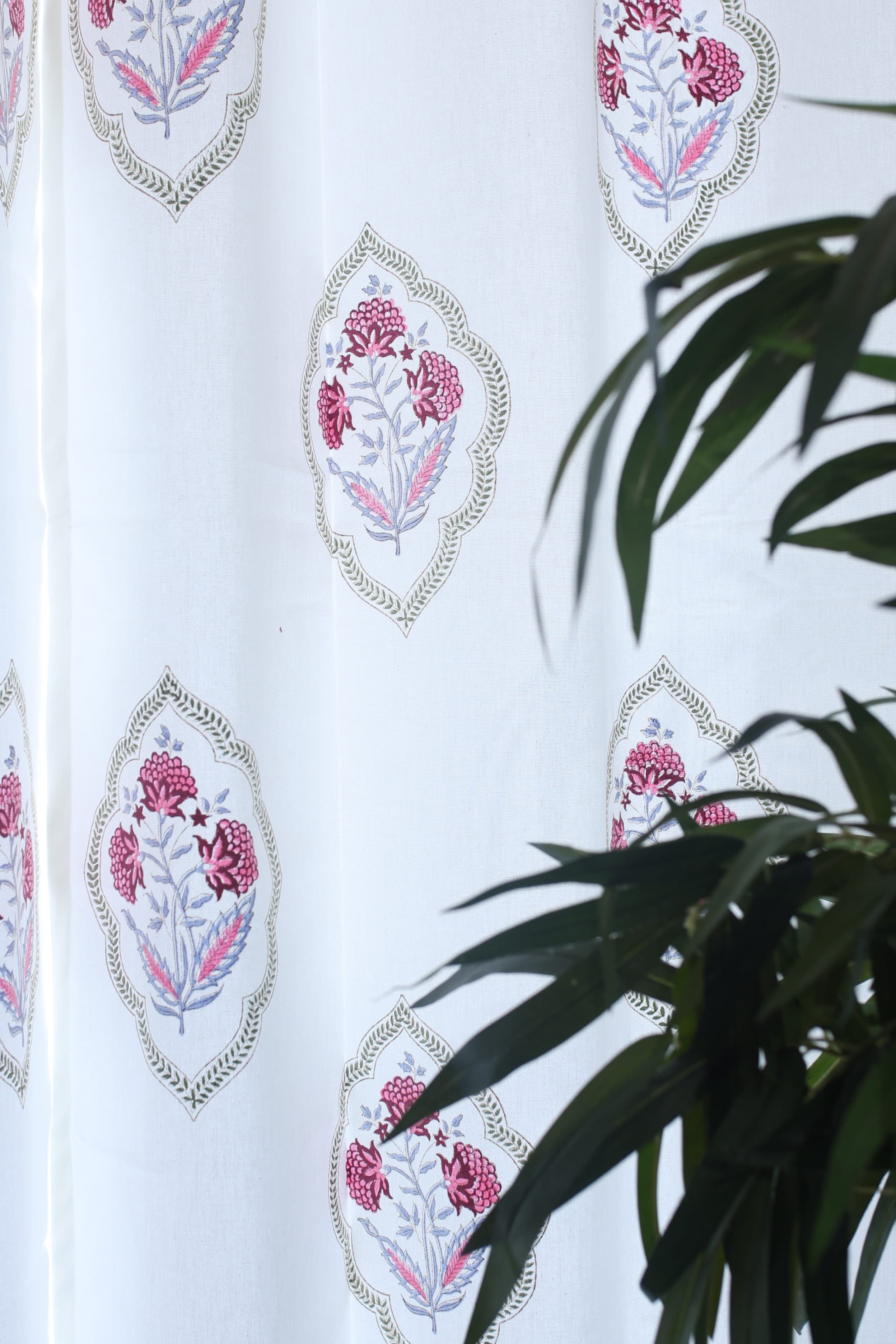 Curtains - Handblock printed curtains