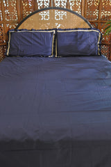 Bedsheets -Queen Satin plain colour bedsheets