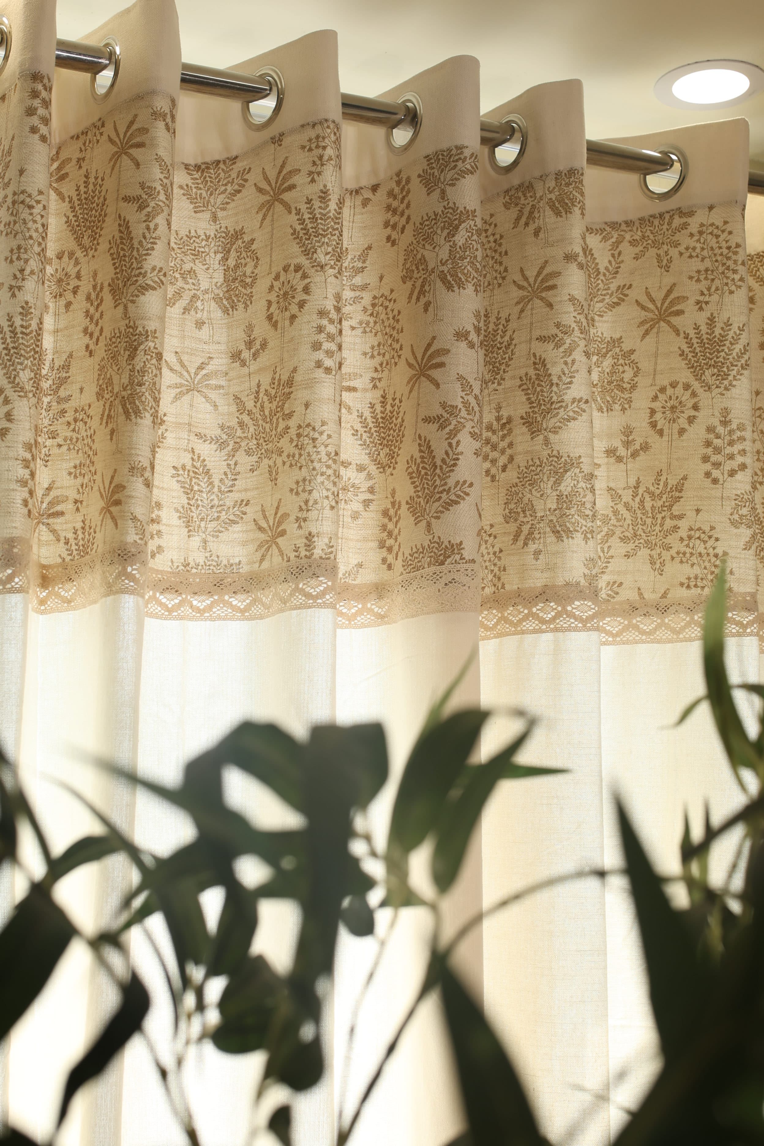 Curtains - Kantha printed Designer curtains prebooking