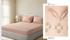 Bedsheets - King Premium machine embroidery bedsheets Sansaar : Saembro (Ench)