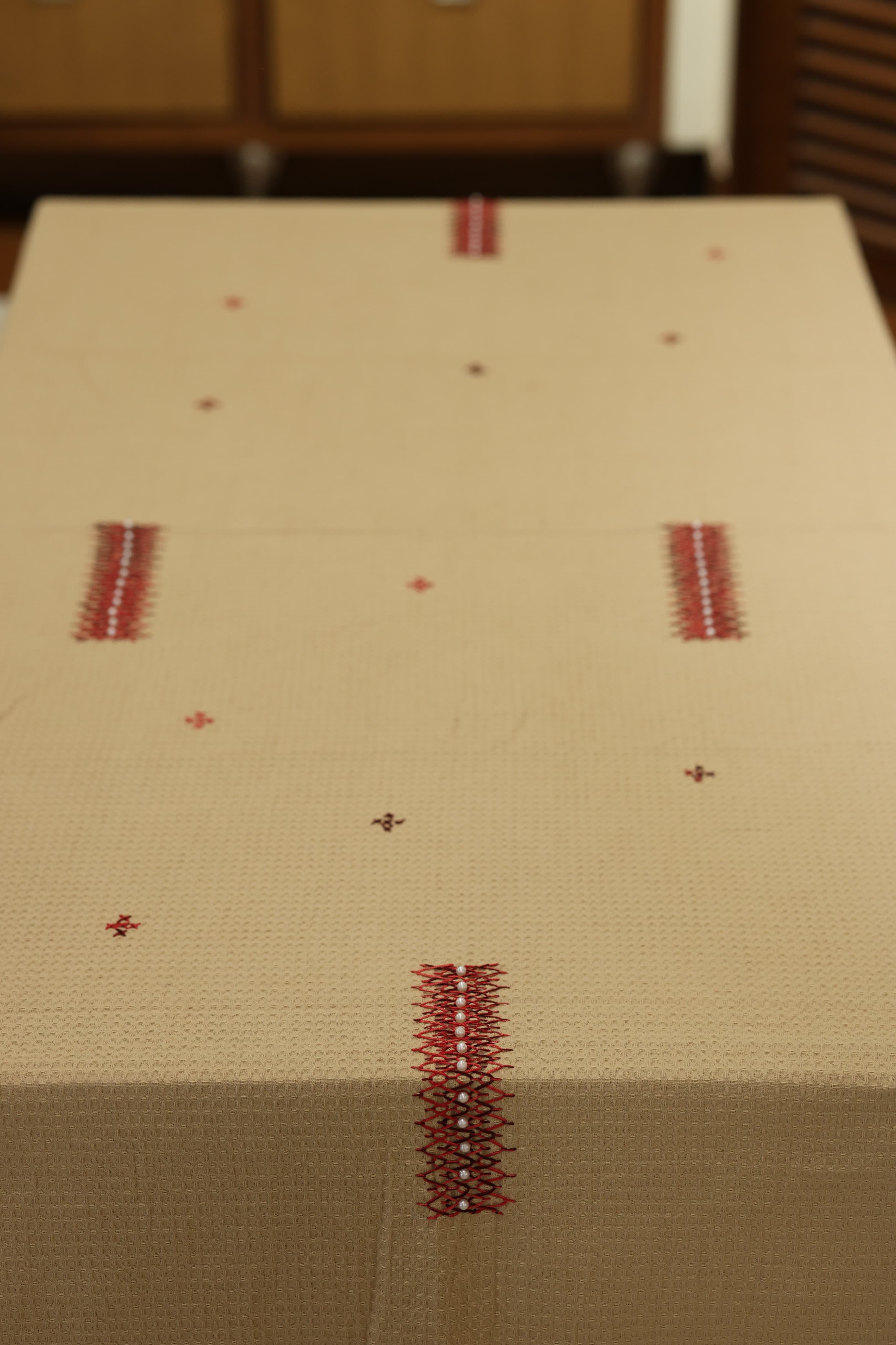 Table cloths - 8 seater embroidery