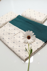Bedsheets-Queen daily use border bedsheets