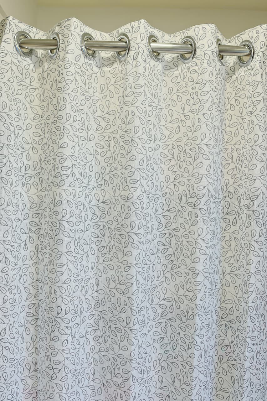 Curtains-Premium printed sheer curtains