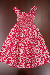 Xmas Kids : smocked dress 2-3 years xmas