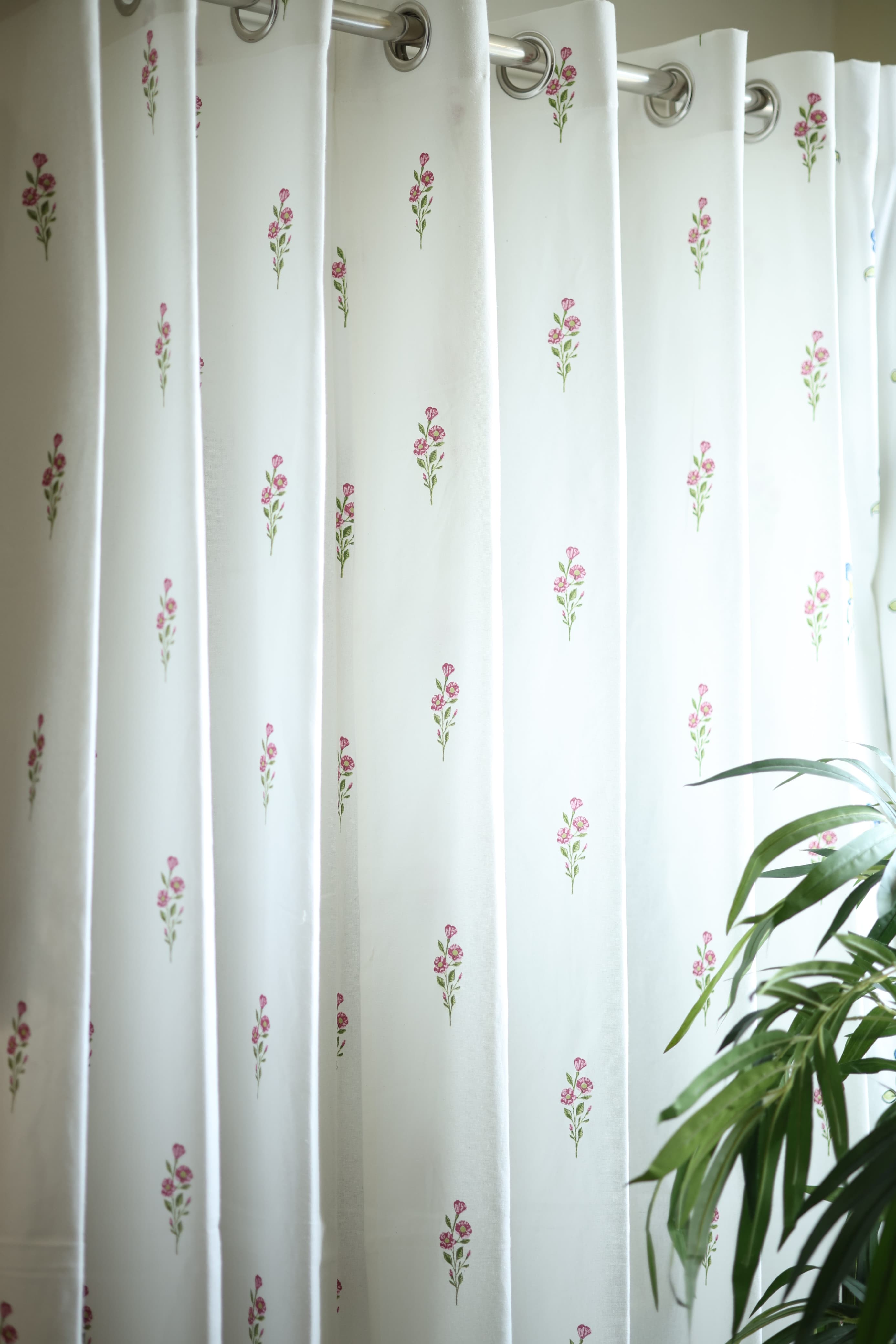 Curtains - Pink Meadow curtains