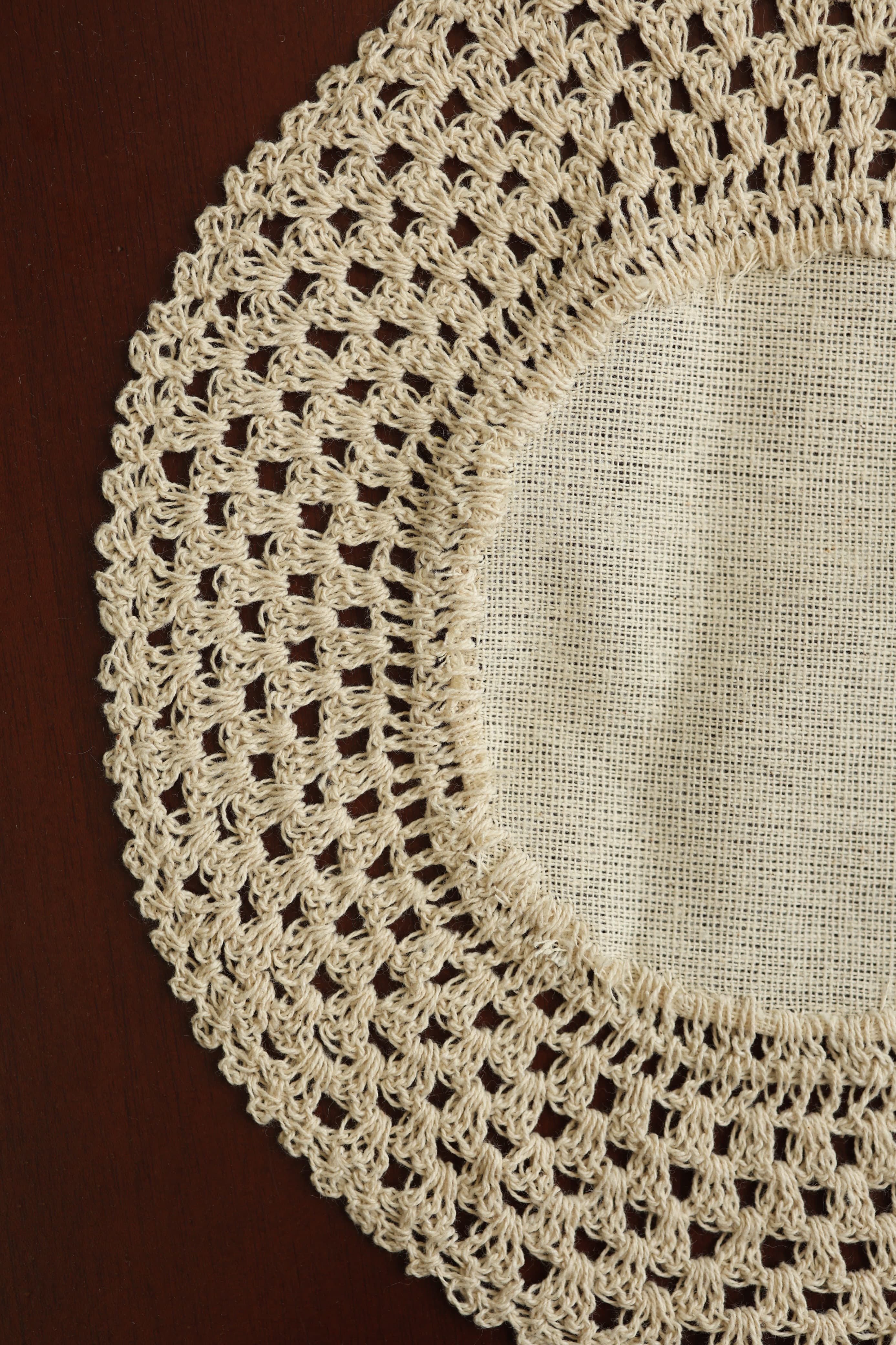 Coaster - crochet coaster 8 inches