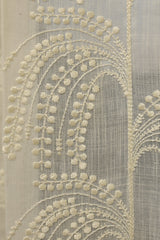 Curtains - Premium embroidery sheer curtains Meluha zinnia prebooking