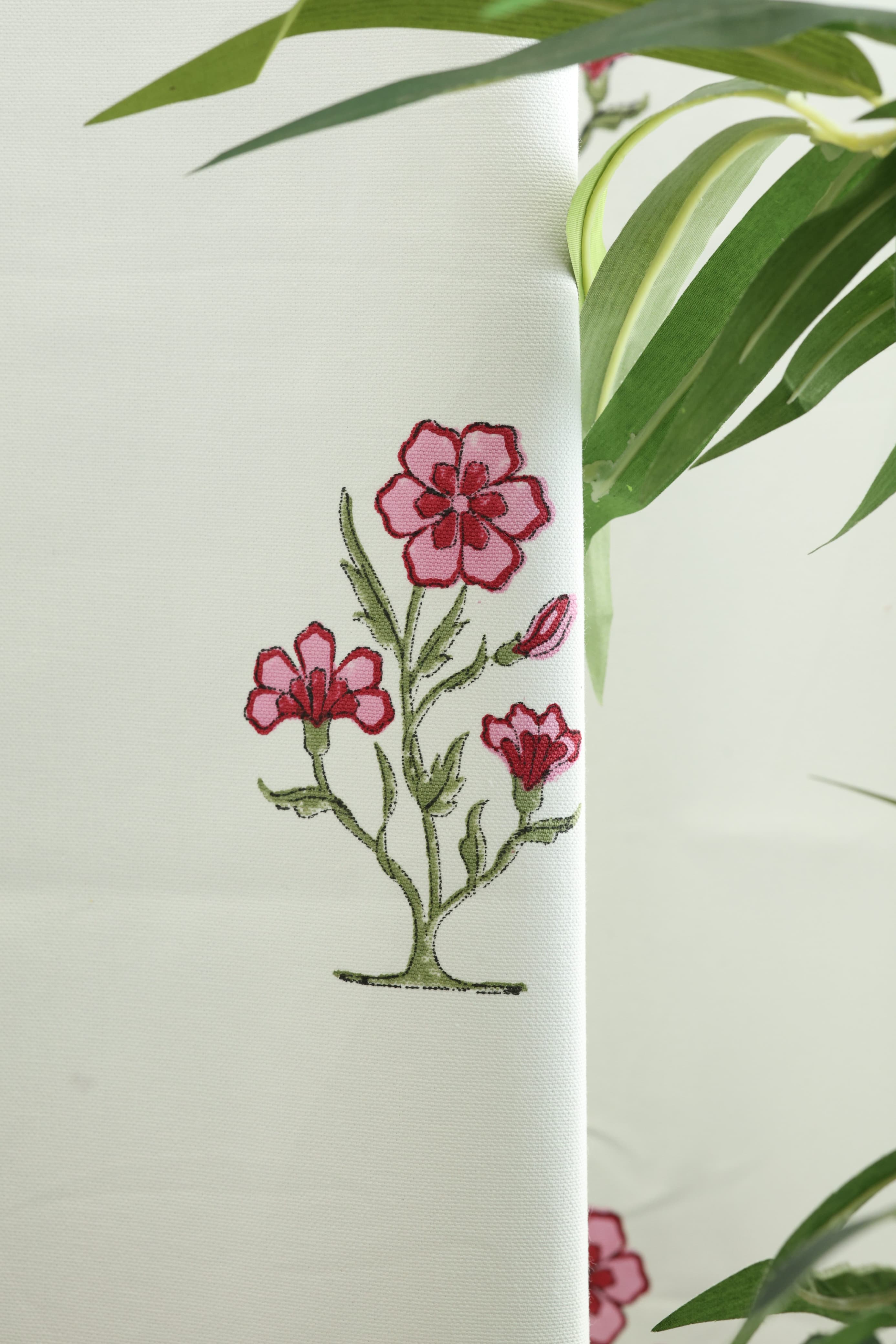 Curtains - Handblock printed curtains base