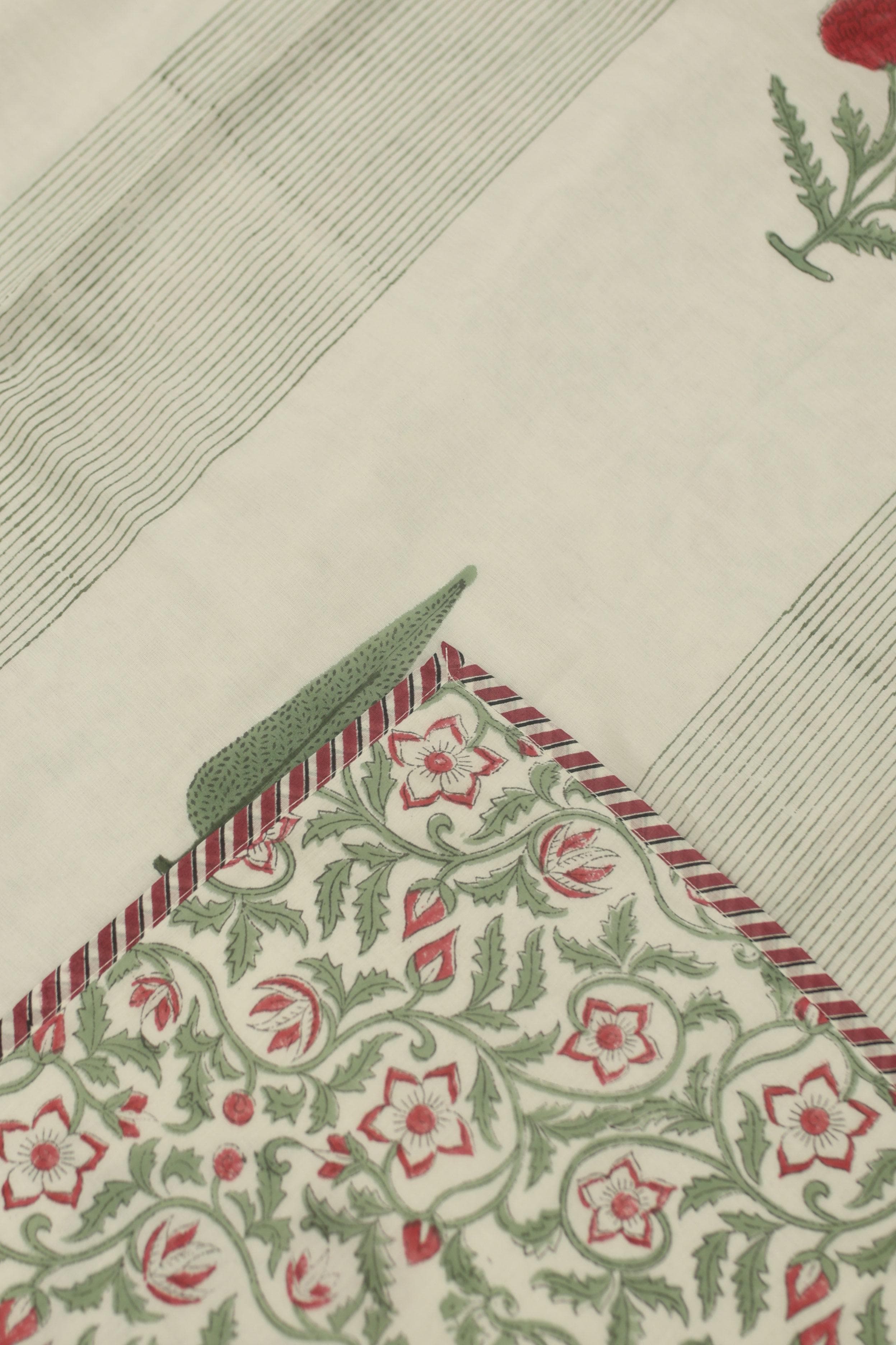 Single dohar handblock print