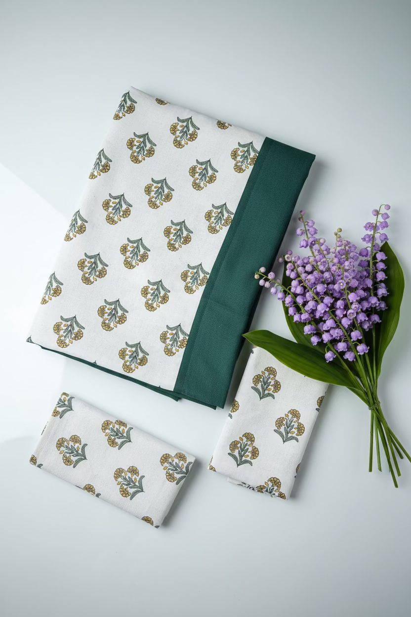 Bedsheets - Queen daily use border bedsheets