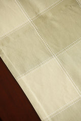 Checks Table runners - Cotton Runners,colour:Beige