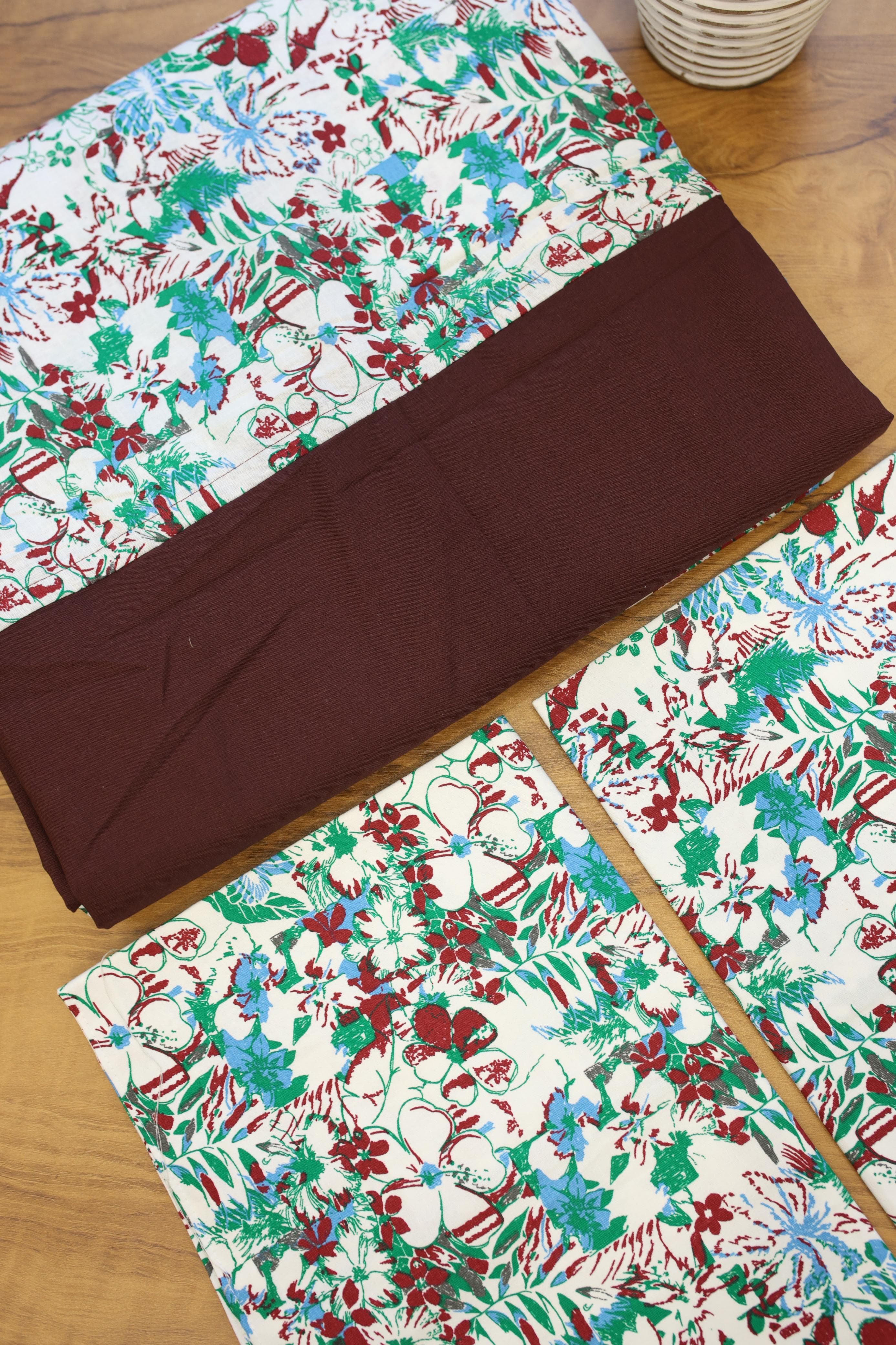 Bedsheets - Queen daily use border bedsheets