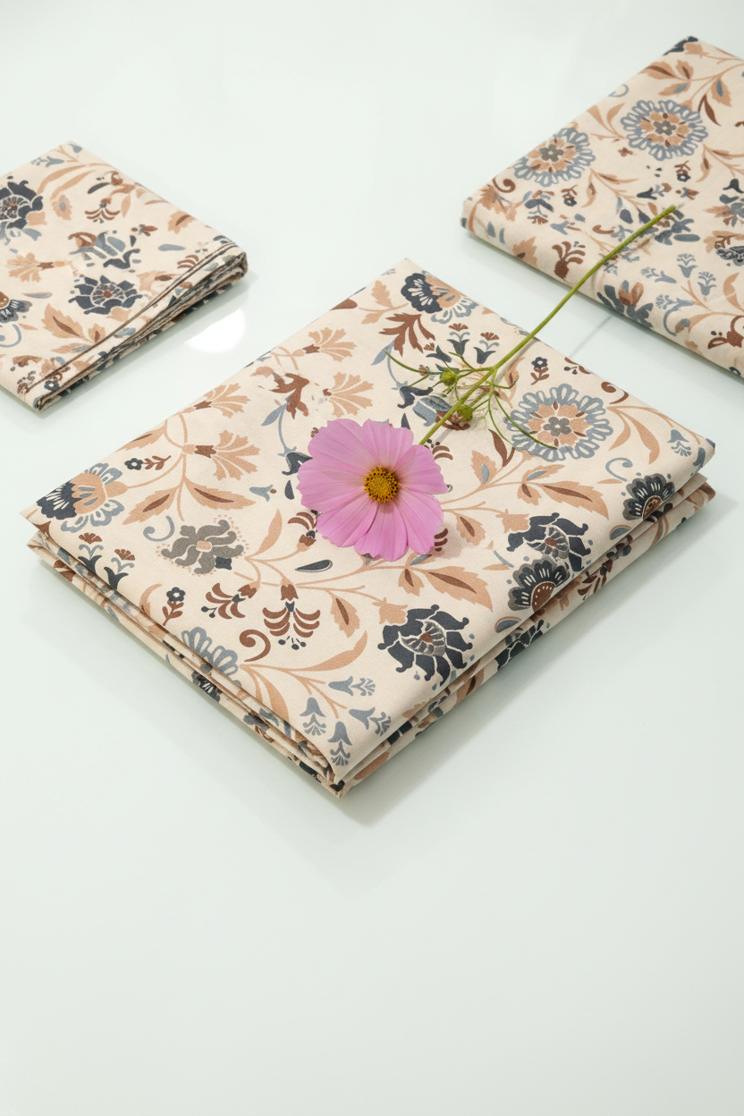 Bedsheets - King premium handblock print cotton bedsheets