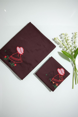 Bedsheets - Single Cross stitch embroidery bedsheets