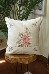 Cushion covers:Cross stitch embroidered 16*16 inches