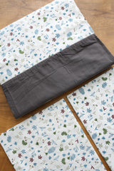 Bedsheets - King daily use border bedsheets