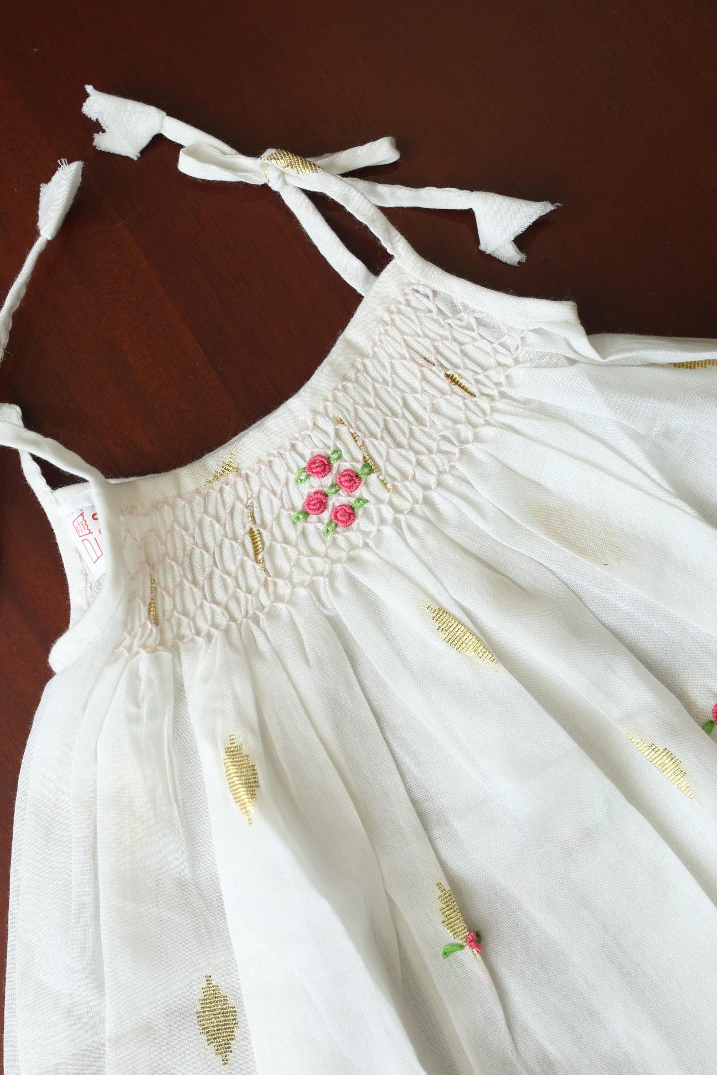 Kids smocked dress 0-3 Month