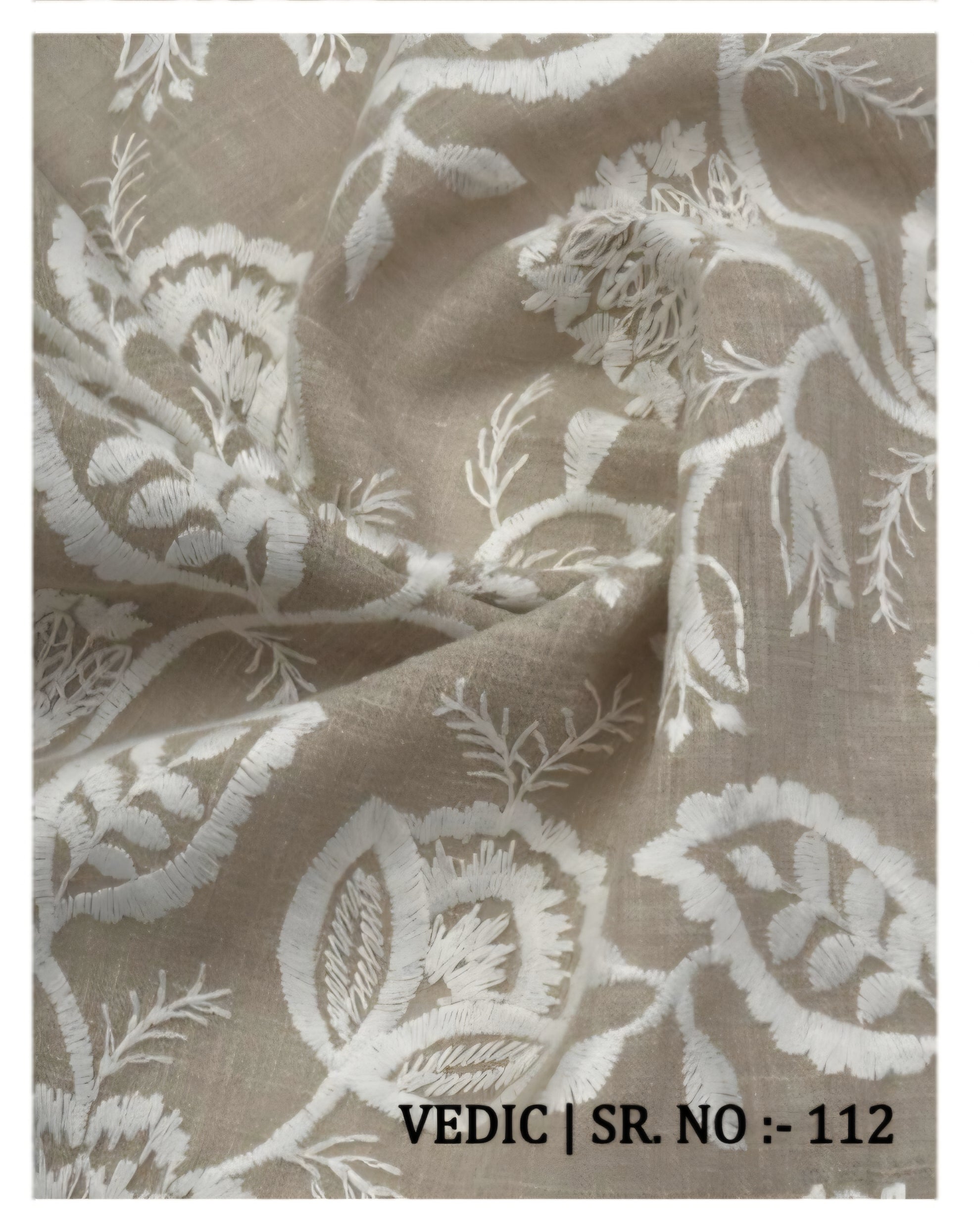 Fabric only Curtains -Premium embroidered designer curtains semi Transparent