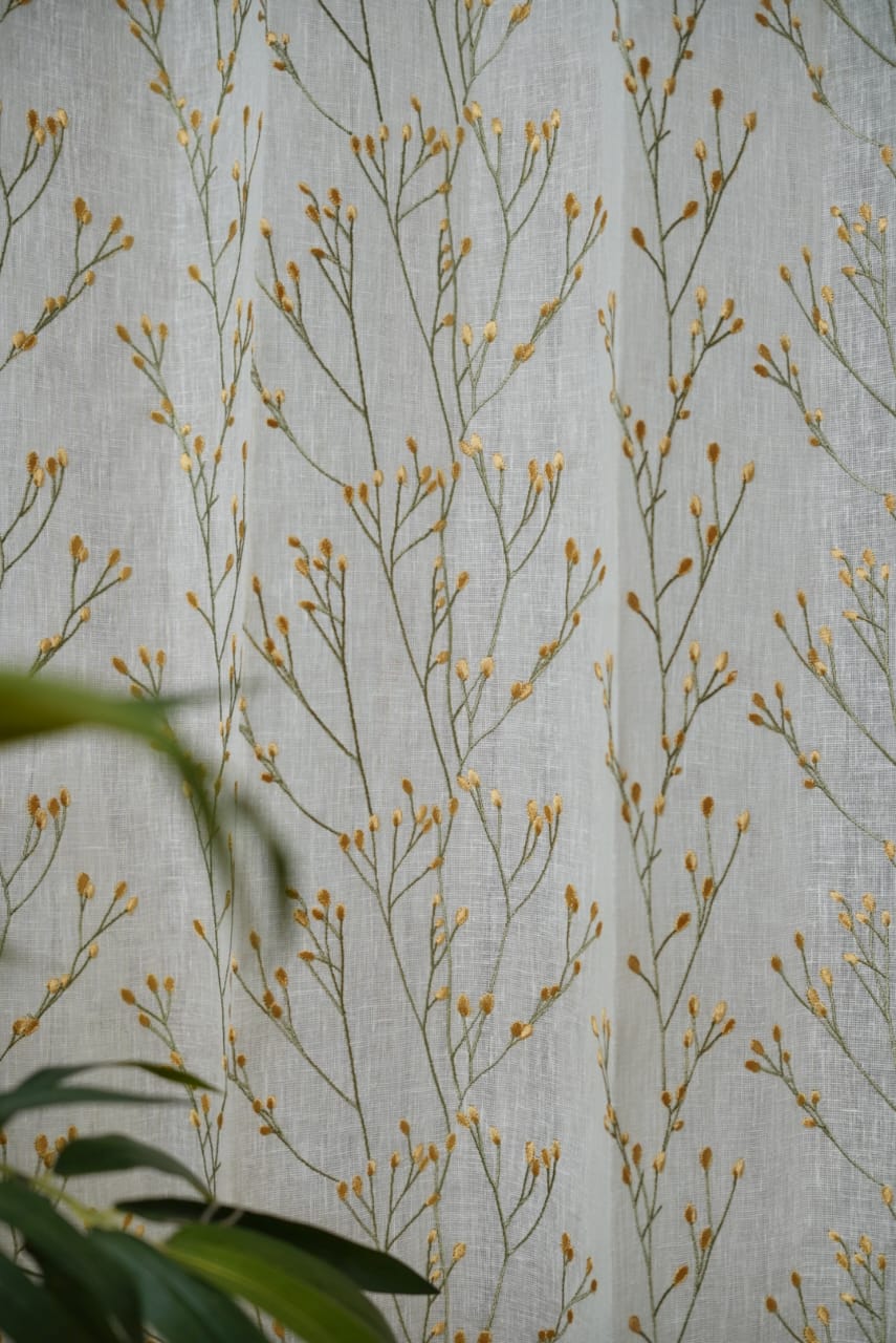 Curtains - Premium Embroidery designer sheer curtains