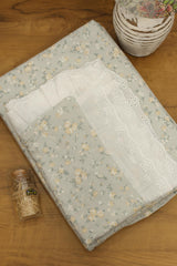 Bedsheets - King soft cotton lace bedsheets majestic Reva